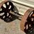 Pair of Industrial Cast Iron Cart Wheels GA20951 2 thumbnail