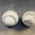 Natural Polished Marble Quartz Granite Orb with wooden stand -one pair 2 thumbnail