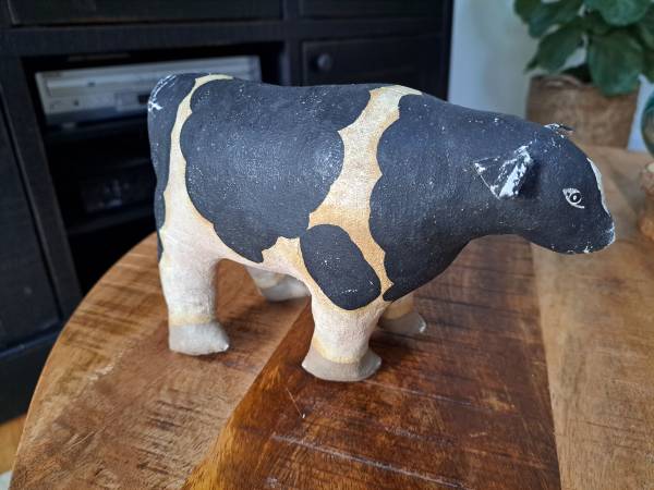 Canvas Cow 1