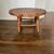 Solid Wood Round Coffee Table with a Mosiac Top made  of various Log Slices 4 thumbnail