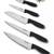 Cuisinart 10-Pc. Cutlery Set - Stainless Steel End Caps & Blade Guards 2 thumbnail