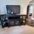 Solid Wood Farmhouse Entertainment Center plus TV 1 thumbnail