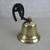 Vintage Brass Dinner/Farm Bell With Horseshoe Mount~Made In Japan 1 thumbnail