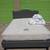 Queen Upholstered Bedframe with PillowTop Mattress and Mattress Cover 3 thumbnail