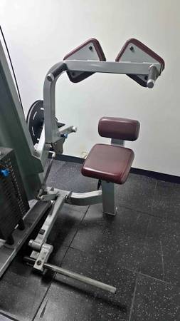 Precor Icarian pin loaded abdominal machine 1