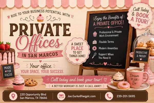 🎉 Brand‑New Professional Office Spaces in San Marcos 🎉 1