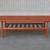 REFINISHED Mid Century MCM Teak Coffee Table with Shelf 5 thumbnail