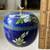 Vintage Cloisonné enamel apple trinket box 4 thumbnail