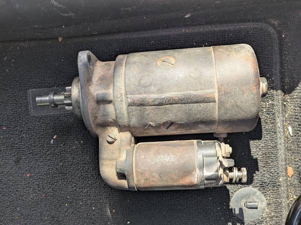 Vw bug bosch working 6 volt starter 1