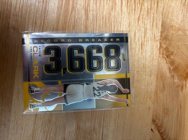 Caitlin Clark Record Breaker #RB-CC 2024 Panini Collection 1