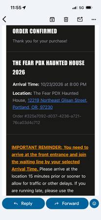 2 Ticket to Fear PDX 1