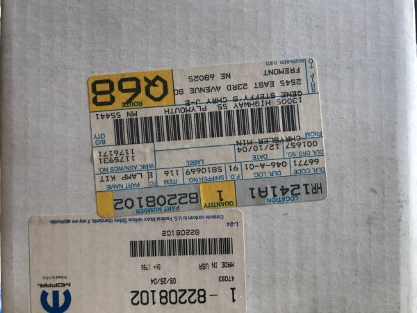 2004 Ram driving light 1