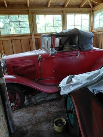 1931 Model A Ford slant window Cabriolet 1