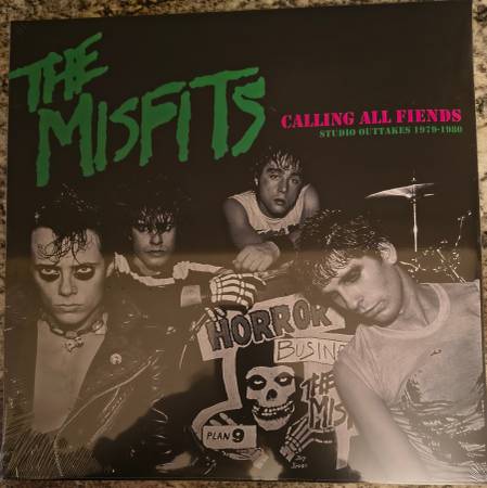 MISFITS Calling All Fiends Studio Outtakes 1979-1980 Sealed LP Record 1