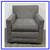 New California Sofa Custom Gray Microfiber Swivel Chair 2 thumbnail
