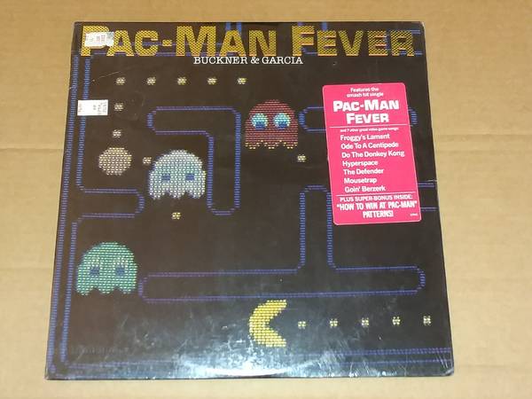 Pac Man Fever Vinyl LP New Sealed RARE 1
