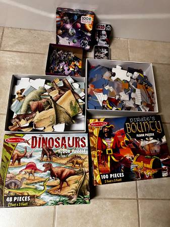 Melissa and Doug puzzles 1