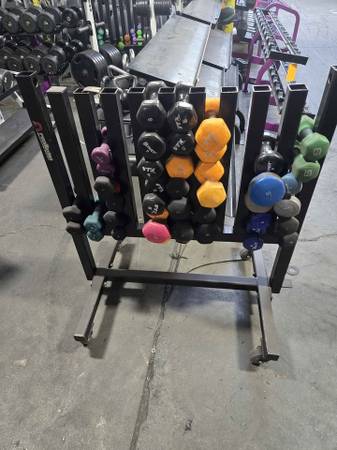Plastic Dumbbells Read Description 1
