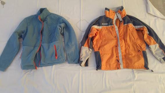 Columbia Jacket with Zip In Fleece Liner - Medium 1