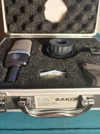 AKG C214 microphone - musical instruments - by owner - sale