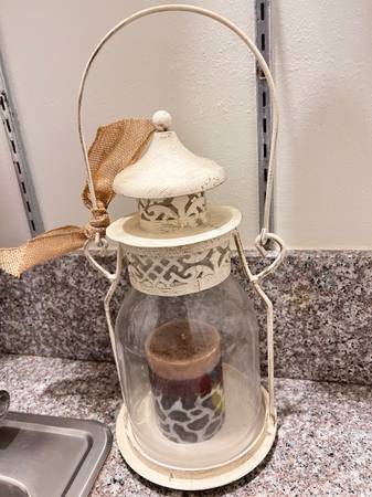 Metal candle holder 1