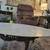 Solid marble top with antique wooden table 1 thumbnail