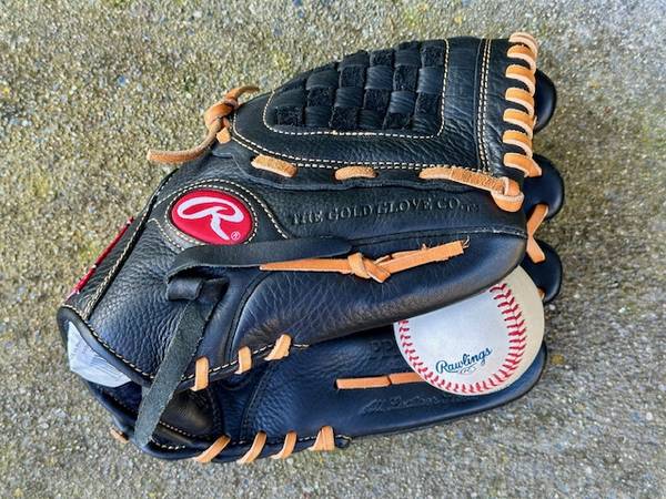 RAWLINGS Premium Pro Series 12" Baseball Glove (RHT) PPR1200, Blk 1