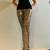 Women's "Misdemeanor" Designer Silver Metallic Sequin Pants 1 thumbnail