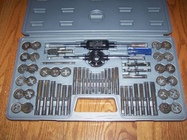 60 Piece Tap and Die Set 1