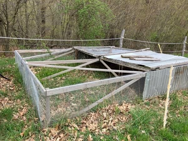 Salatin style chicken tractors 1