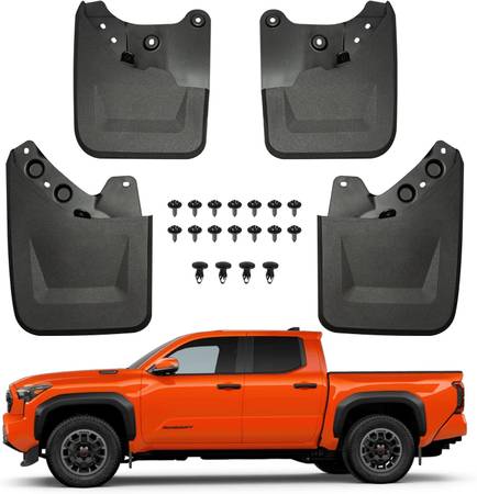 Mud Flaps Splash Guards Mudflaps Fit for Toyota Tacoma 2024 2025 Picku 1