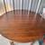 Wood kitchen table with hidden leaf and 4 chairs 6 thumbnail