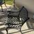 Darlee Nassau 5 Piece Cast Aluminum Patio Dining Set with Round Table 3 thumbnail