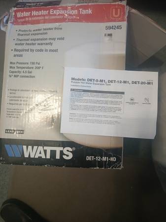 Watts Expansion Tank 1