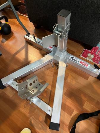 Motorcycle wheel chock 1