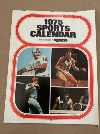 1975 Sports Calendar 1