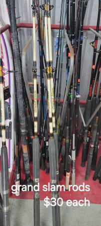 NEW FISHING POLES NEW FISHING POLES