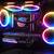 CyberPowerPC Computer Case tempered glass RGB fans RGB control center 7 thumbnail