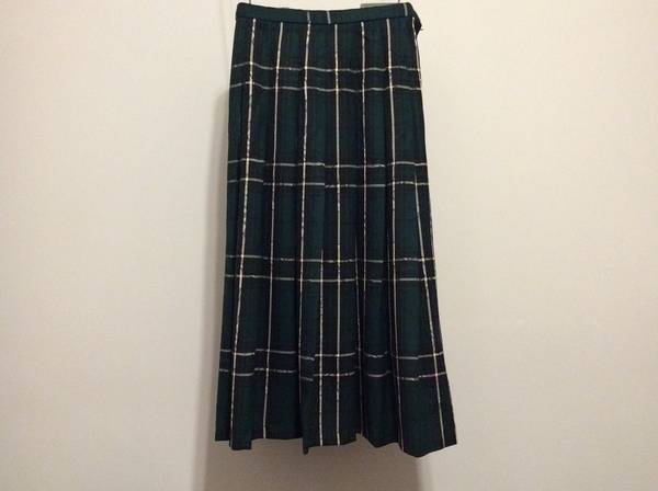 Pendleton Wool Pleated Skirt, 10 1
