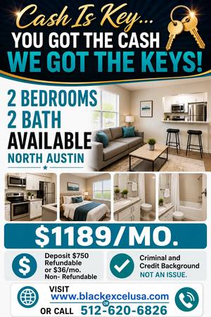 Guaranteed Approval* Immediate Move-In 1