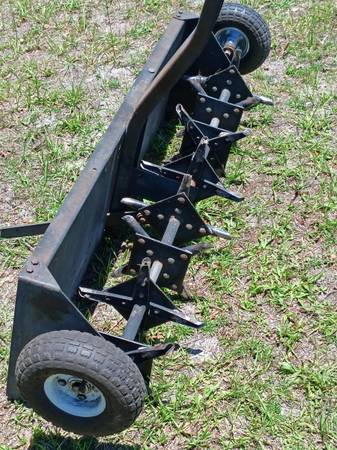 used 4 ft lawn areator 1
