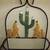 Southwest Style Hanging Metal Basket 3 thumbnail