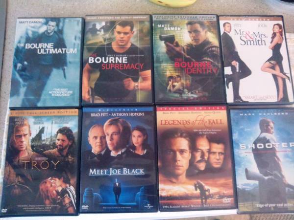 40 MOVIES ON DVD'S 1