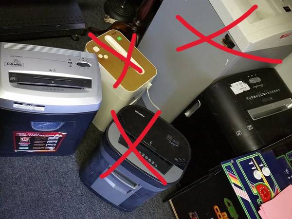 Swingline OfficeMax Ativa Paper Shredder Sheet Cross Micro Cut 1