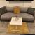 CB2 Grey Sleeper Sofa 1 thumbnail