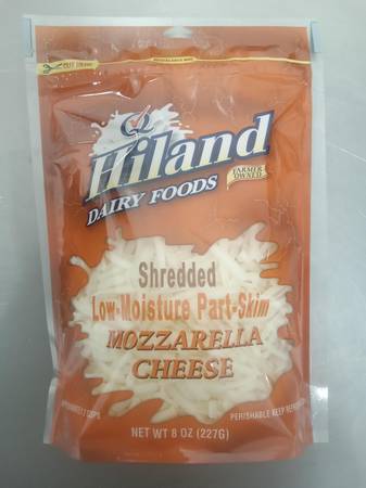 Shredded Mozzarella Cheese 1