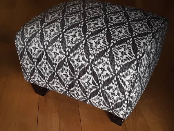 Ottoman Sofa Couch Chair Foot Rest Coffee Table MCM Deco Pattern 1