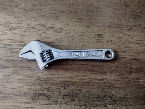 Craftsman 30896 Adjustable Mini Wrench 1