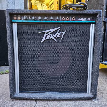 Peavey Basic 60 Bass Guitar Amplifier Electric Amp 1