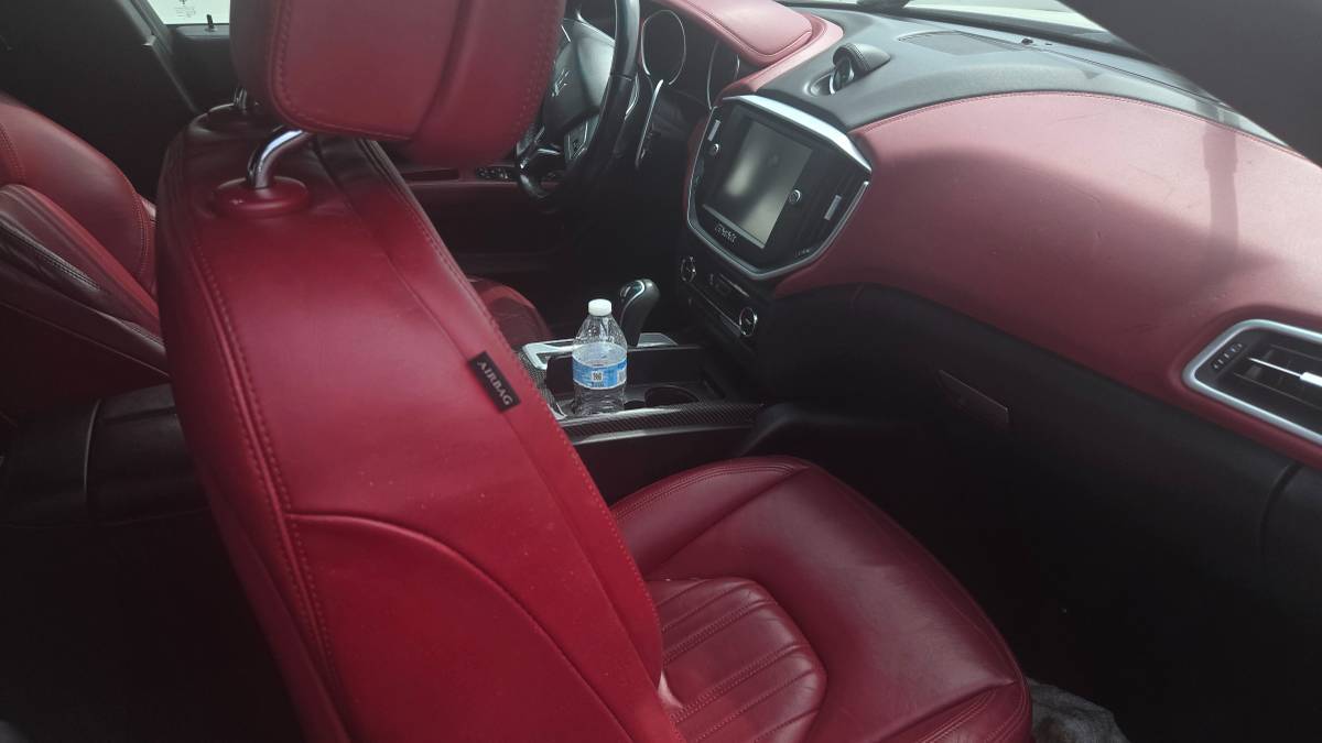 2016 Ghibli seat assembly